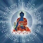 Buddha Weekly 0Mantra around medicine buddha