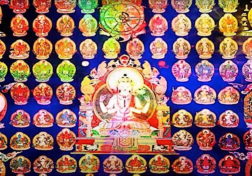 The 108 Forms of Avalokiteshvara (from video embedded in feature.)