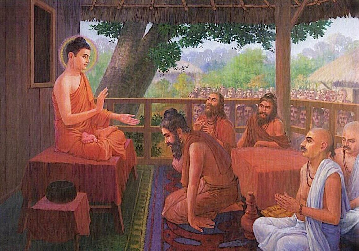 Anathapindika, the wealthy merchant, donated Jetavana park, which sustained the Sangha for centuries. His, is a story of vast merit, of the supreme geneosity "within means."