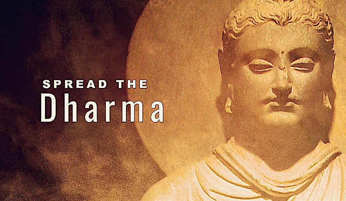 Buddha Weekly Buddha Weekly Spread the Dharma Buddha Weekly reaching out on Youtube website podcasts Patreon Buddhism Buddhism