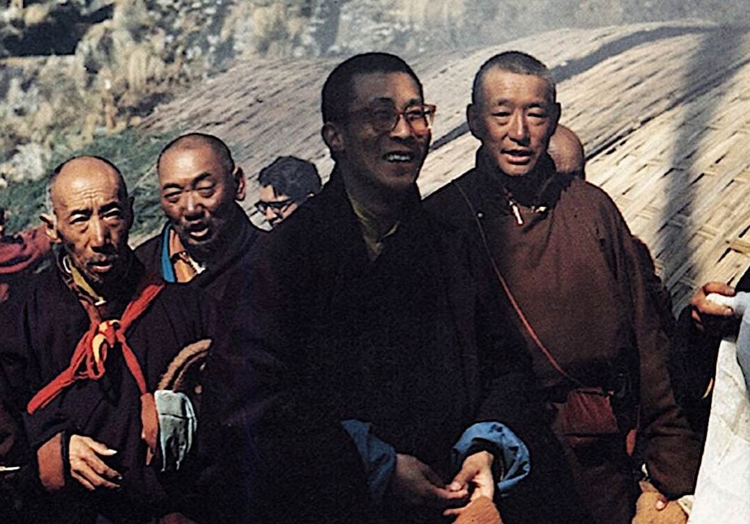 The Dalai Lama and lamas faced many major and tragic obstacles in Tibet before being forced into exile. Here, the Dalai Lama and lamas leaving Tibet.