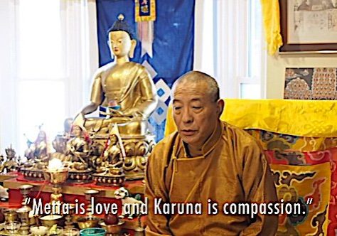 Buddha-Weekly-Feature image Metta and Karuna Love and Compassion teaching video with Zasep Tulku Rinpoche-Buddhism