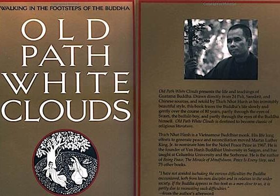 Buddha-Weekly-Front and back cover Old Path White Clouds Thich Nhat Hanh-Buddhism