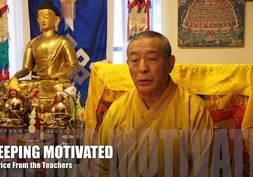 Buddha-Weekly-Keeping Motivated in Buddhist Practice Teacher Advice Video 7-Buddhism