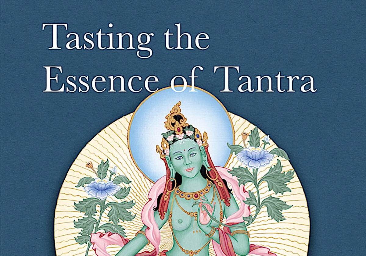 Tasting the Essence of Tantra book cover detail Rob Preece.