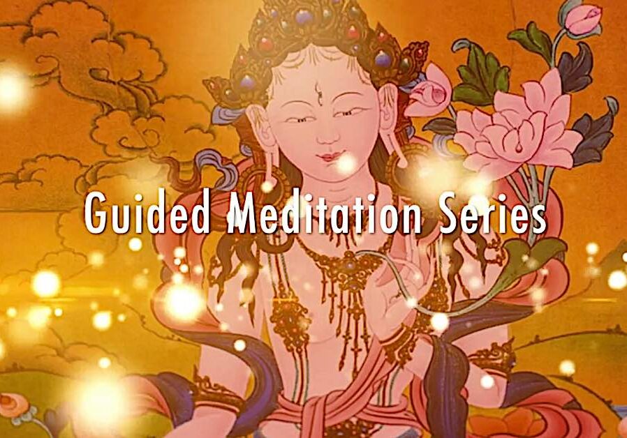 Buddha-Weekly-White Tara Video long life practice guided meditation series title-Buddhism