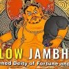 Buddha Weekly Yellow Jambhala wealth deity Buddhism