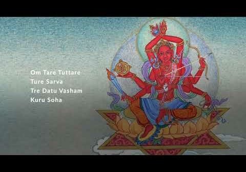 Heroic Red Tara Pravita Tara the first Tara of the 21 Taras in the Surya Gupta System. Video with chanting by Yoko Dharma.