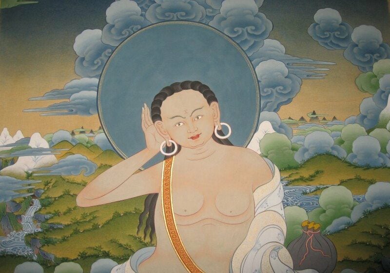 Milarepa closeup