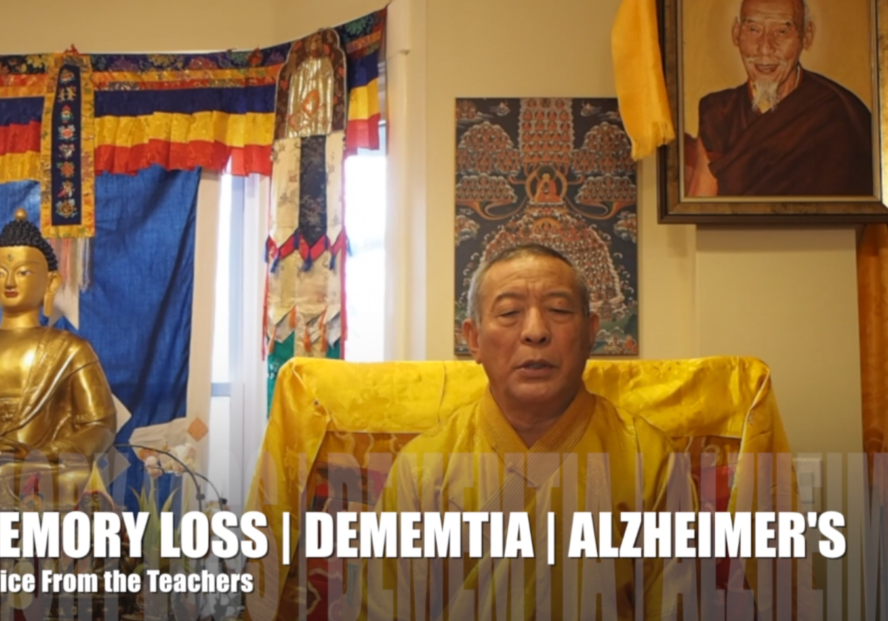 Memory Loss Dementia Alzheimers Advice from Buddhist Teacher Zasep Rinpoche Buddha Weekly