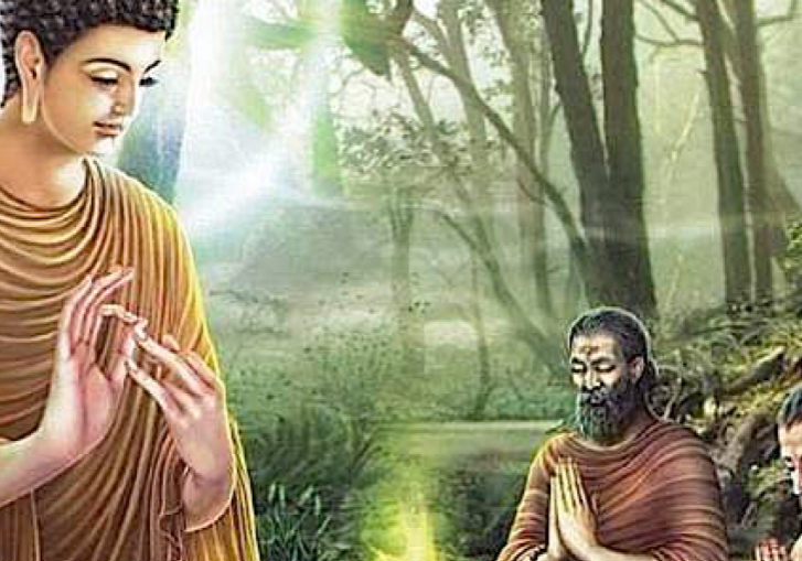 Buddha's first teaching was on the Four Noble Truths and the Eightfold Path.